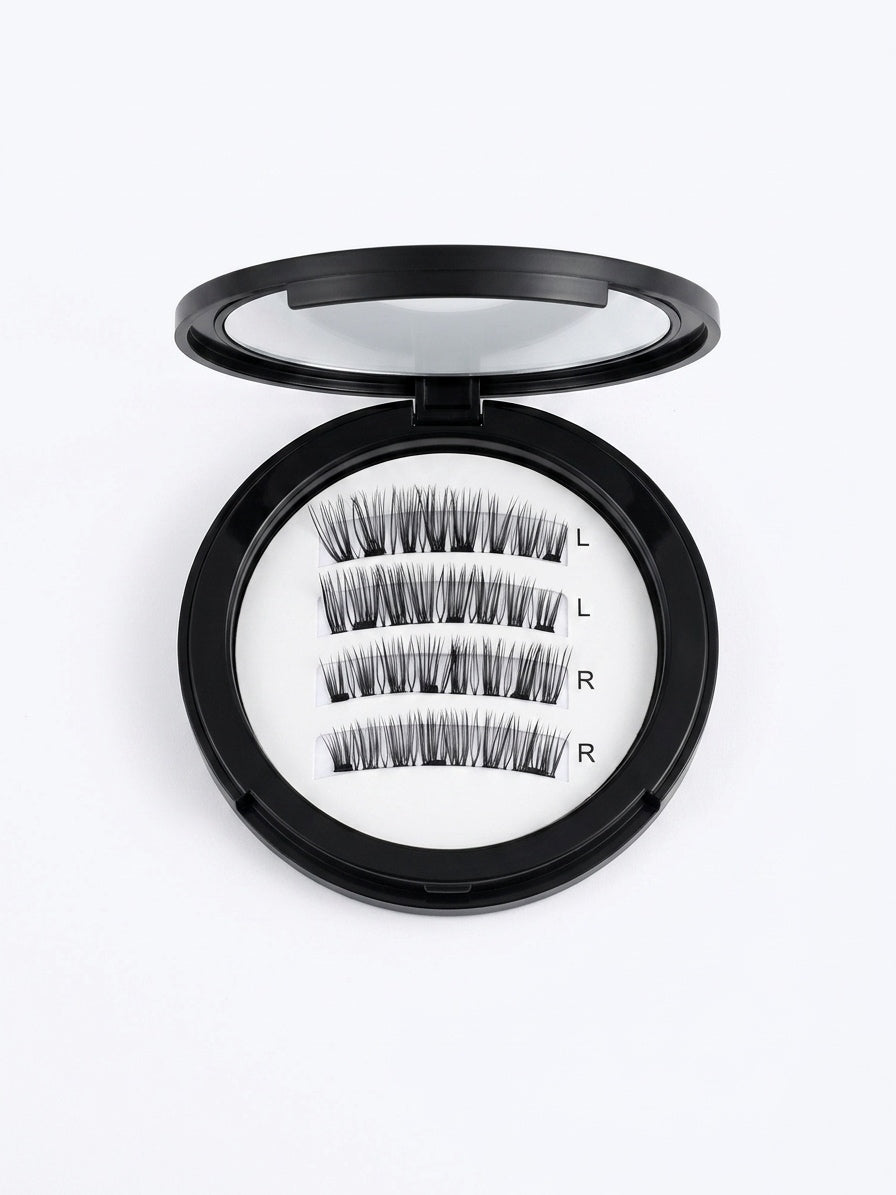 Rooshel Magnetic Lashes – 4 Pairs Luxury Collection