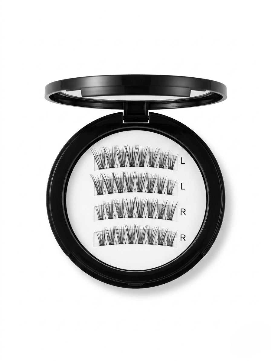 Rooshel Magnetic Lashes – 4 Pairs Luxury Collection