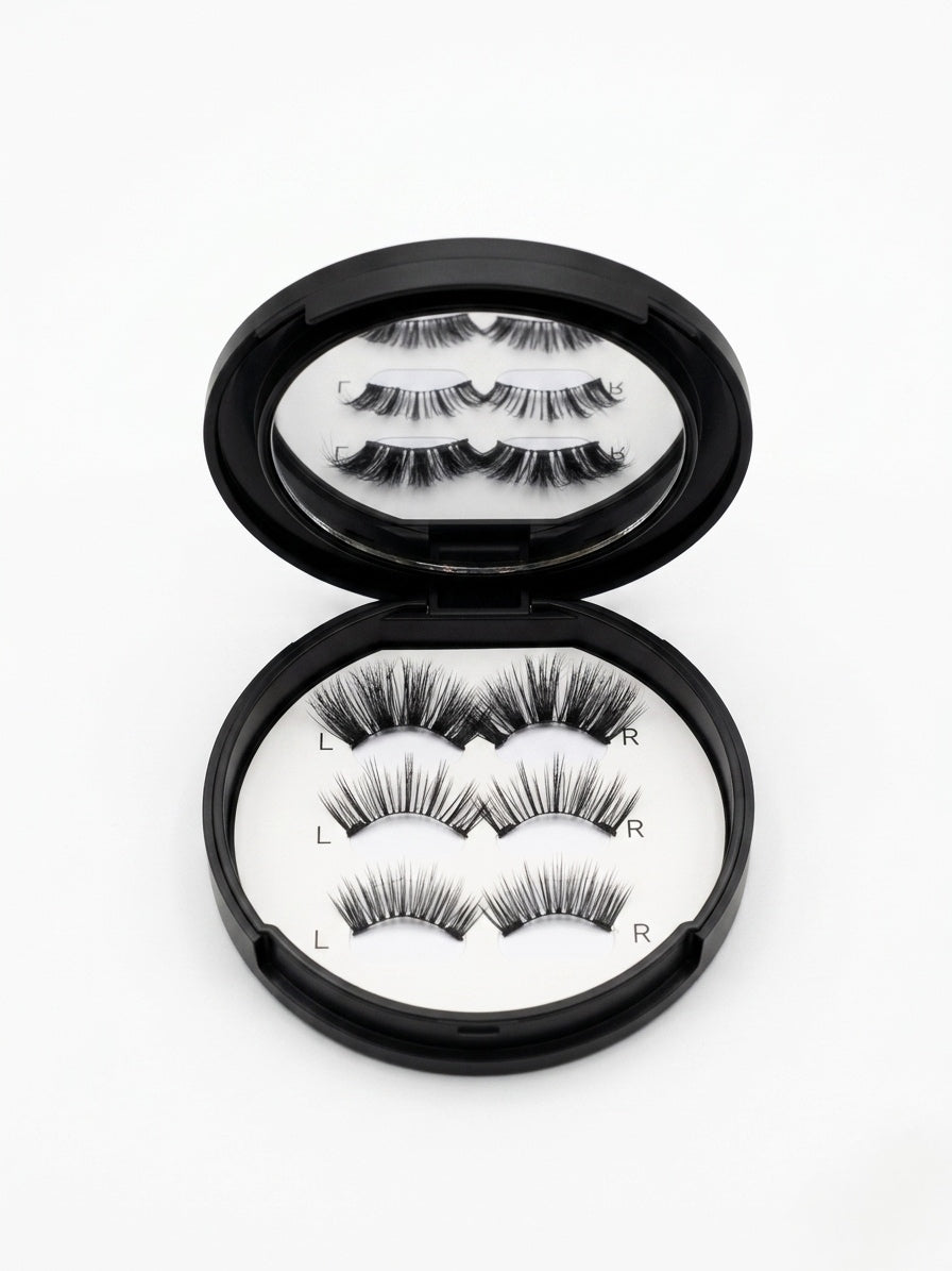 Rooshel Magnetic Lashes – 4 Pairs Luxury Collection
